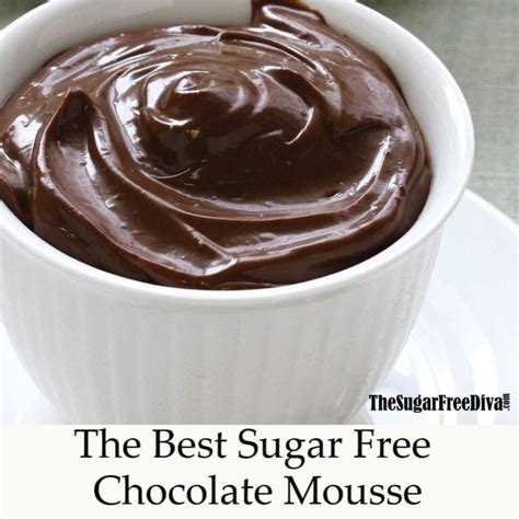 The Best Sugar Free Chocolate Mousse Recipe there is