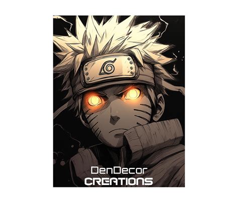 Naruto Uzumaki Naruto Anime Manga Poster Print Poster for Fans - Etsy