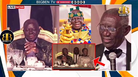 Former President Kuffour Shocked Otumfour Osei Tutu Th Birthday