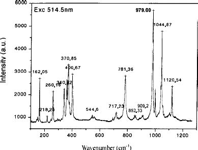 Raman Spectrum Of Yb Yag Single Crystal Fiber At Room Temperature