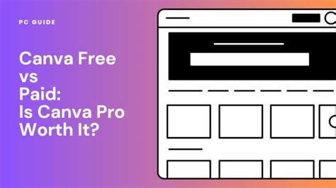 Canva Free Vs Paid Is Canva Pro Worth It PC Guide