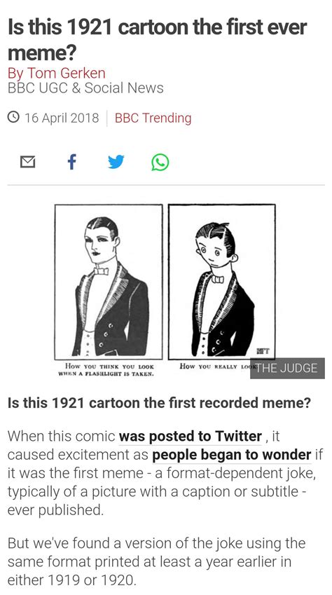 Went looking for the first meme ever .... Found this.. : r/HistoryMemes