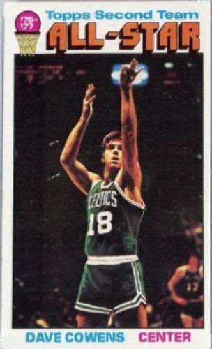 Topps Dave Cowens Basketball Autographed Trading Card Fsu