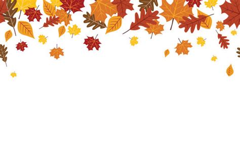 Fall Leaf Background Clipart Borders