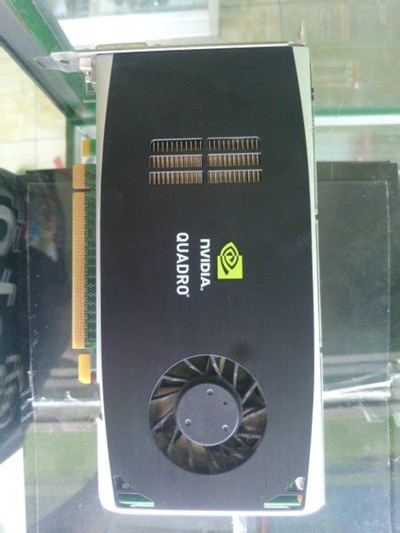 Jual VGA CARD NVIDIA Quadro FX 1800 By PNY 768MB GDDR3 DDR3 PCI Express