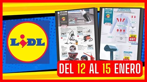 LIDL OFERTAS Esta Semana Folleto 12 Al 15 ENERO 2023 YouTube