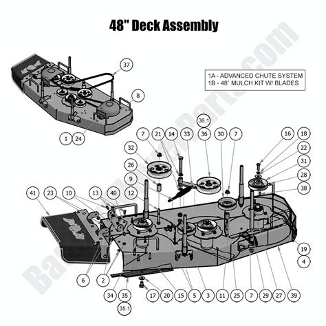 Bad Boy Mower Parts Lookup2018 Zt Elite48 Deck Assembly