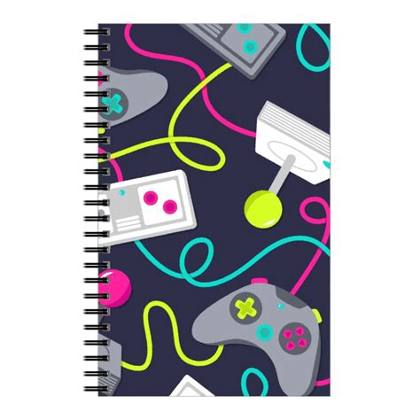 Video Game Gear - Multicolor Notebook | Shutterfly