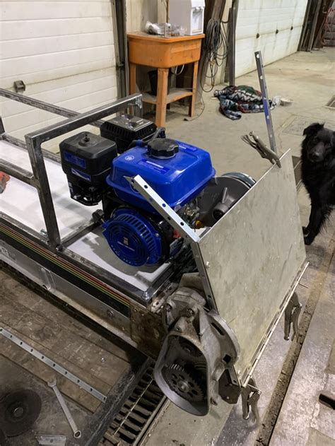 Home Built Diy Track Sled Rsnowdog