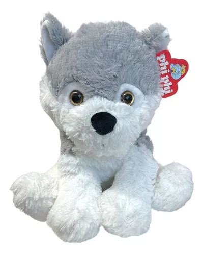 Peluche Perros Siberiano San Bernardo 32cm Phi Phi Toys