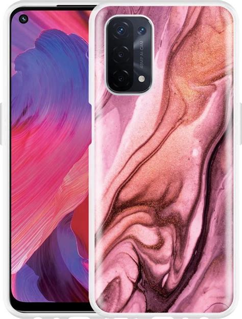 Oppo A G Hoesje Dromerig Marmer Designed By Cazy Bol