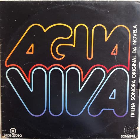 Agua Viva Trilha Sonora Original Da Novela Vinyl LP Compilation