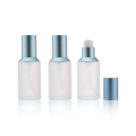 China Custom Ml Frosted Liquid Foundation Bottle Manufacturers