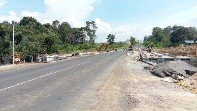 Hendro Satrio Progress Persen Pengerjaan Pelebaran Jembatan