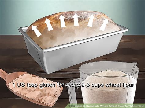 Ways To Substitute Whole Wheat Flour For White Flour Wikihow