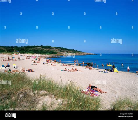 Sandvig Beach, Bornholm island, Denmark, Scandinavia, Europe Stock ...