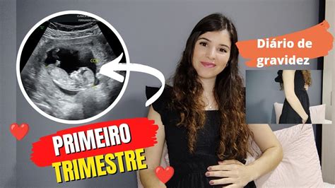 PRIMEIRO TRIMESTRE SINTOMAS DIÁRIO DE GRAVIDEZ YouTube