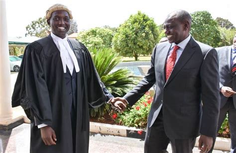 Dp Rutos Message To Son Nick Ruto Following Admission To The Bar