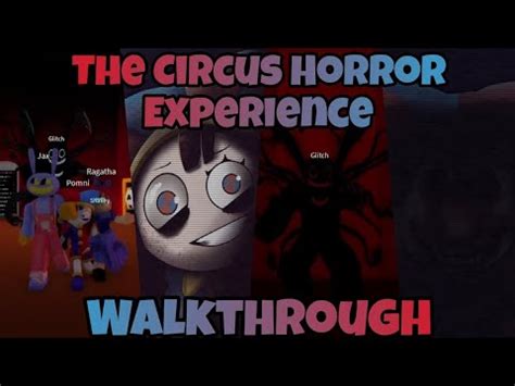 Roblox The Circus Horror Experience Walkthrough Roblox YouTube