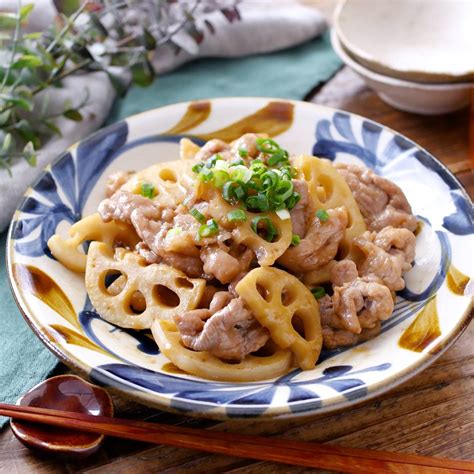 れんこんと豚肉の甘酢炒め Macaroni