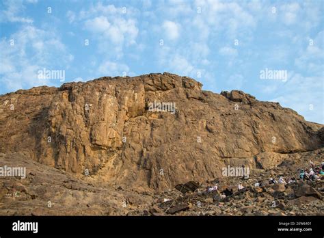 Place Of First Revelation To Prophet Muhammad Muslim Pilgrims Climb