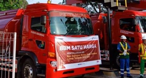 Dorong Produktivitas Daerah Pertamina Bangun Titik Bbm Satu Harga