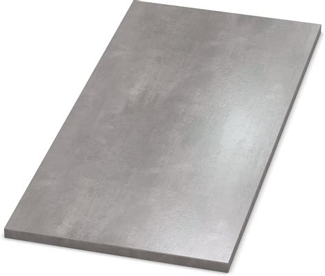 AUPROTEC Tischplatte 19mm Beton Perlgrau 1000 Mm X 400 Mm Holzplatte