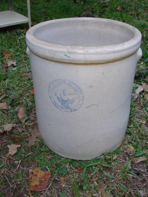 Buckeye Pottery Co 6 Gal Crock