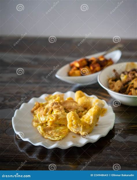 Assorted Malay Dishes Served on the Table. Staple Menu for Lunch and ...