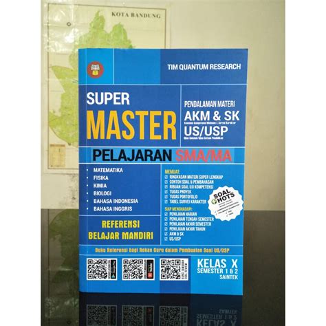 Jual Buku Super Master Persiapan Akm Sk Dan Pendalaman Materi Us Usp