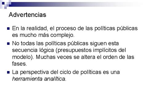 Seminario De Anlisis De Polticas Pblicas Licenciatura En