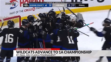 #3 Dodge County Girls Hockey Advance to 1A Championship in 4-2 win over ...