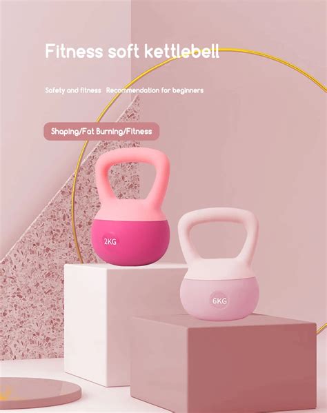 High Quality Wholesale Custom Logo Soft Kettlebell Fitness Equipment