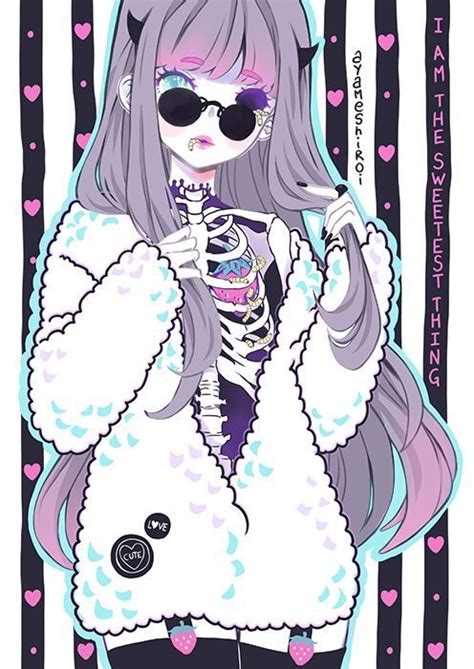 Pin De Jenny Em Gothic Arte Do Kawaii Arte Fofa Como Desenhar Anime