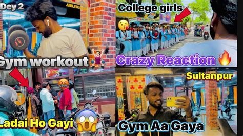 Ladai🤬ho Gayi😱college Girls😘crazy Reaction 🔥bike Moto Vlogs ️vlog137