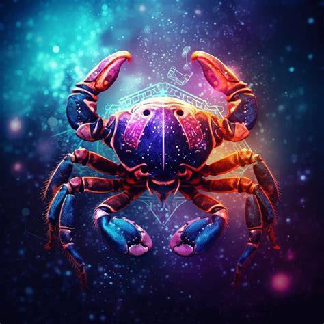 Zodiac Cancer Crab Etsy