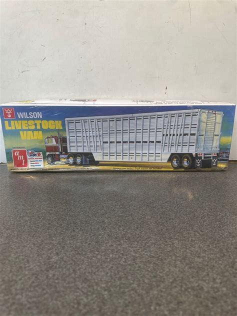 Amt Wilson Livestock Van Trailer Amt Plastics Car Truck