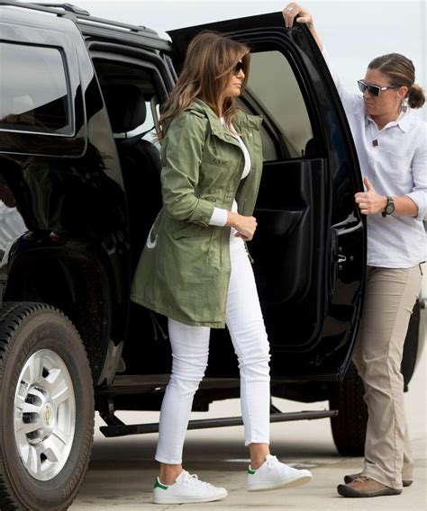 Melania Trump Wears I Really Dont Care Jacket To Border