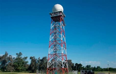 Ya funciona en Ezeiza el primer radar meteorológico fabricado por INVAP