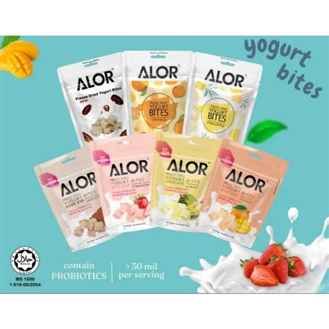 Alor Freeze Dried Yogurt Bites Shopee Malaysia