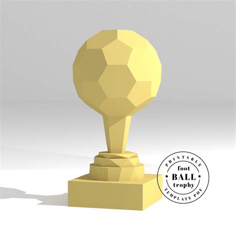 Printable Papercraft Trophy Printable Papercrafts Printable Papercrafts