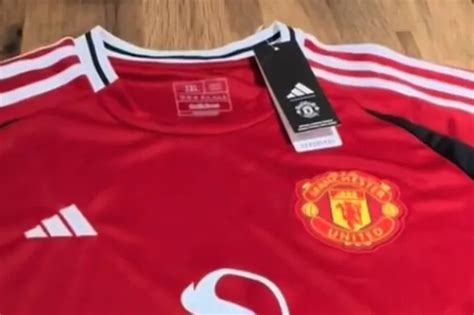 Manchester United 202425 Kit Leaked As Vodafone Sponsorship Claim