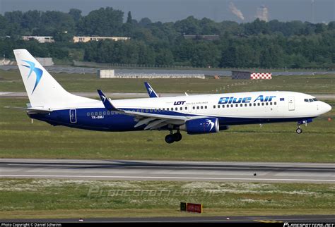 Yr Bmj Blue Air Boeing R Wl Photo By Daniel Schwinn Id