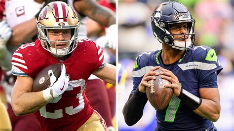 Seahawks Vs Ers Player Prop Picks Christian Mccaffrey Geno Smith