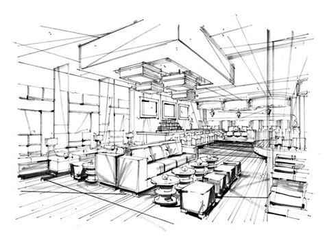 B marker rendering | ภาพสเก็ตสถาปัตยกรรม, สถาปัตยกรรม, เพอร์สเป็คทีฟ