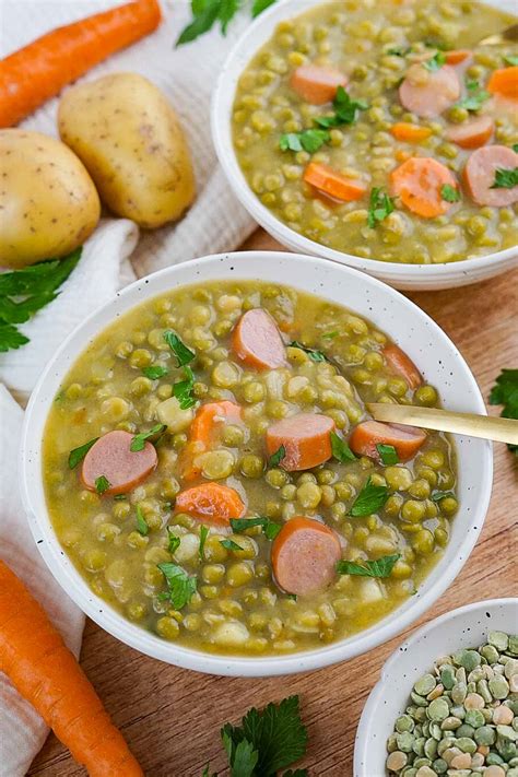 Erbsensuppe Mit Sch Lerbsen Klassiker