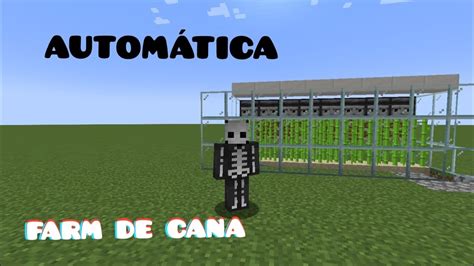 Farm De Cana De AÇucar Automatica Super Facil De Fazer Minecraft