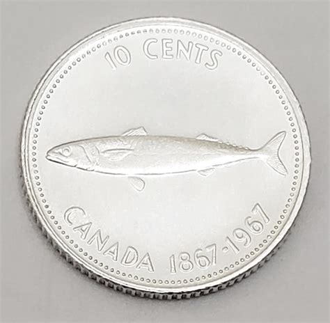 1967 Canadian Dime *50% SILVER* *FREE SHIPPING* – Sclora Enterprises