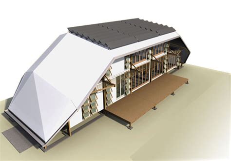 ‘fold Flat Shelter Beacons Ingenuity In Disaster Relief Shelter Design