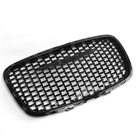 For Chrysler Mesh Front Bumper Hood Grill Grille Black Ebay